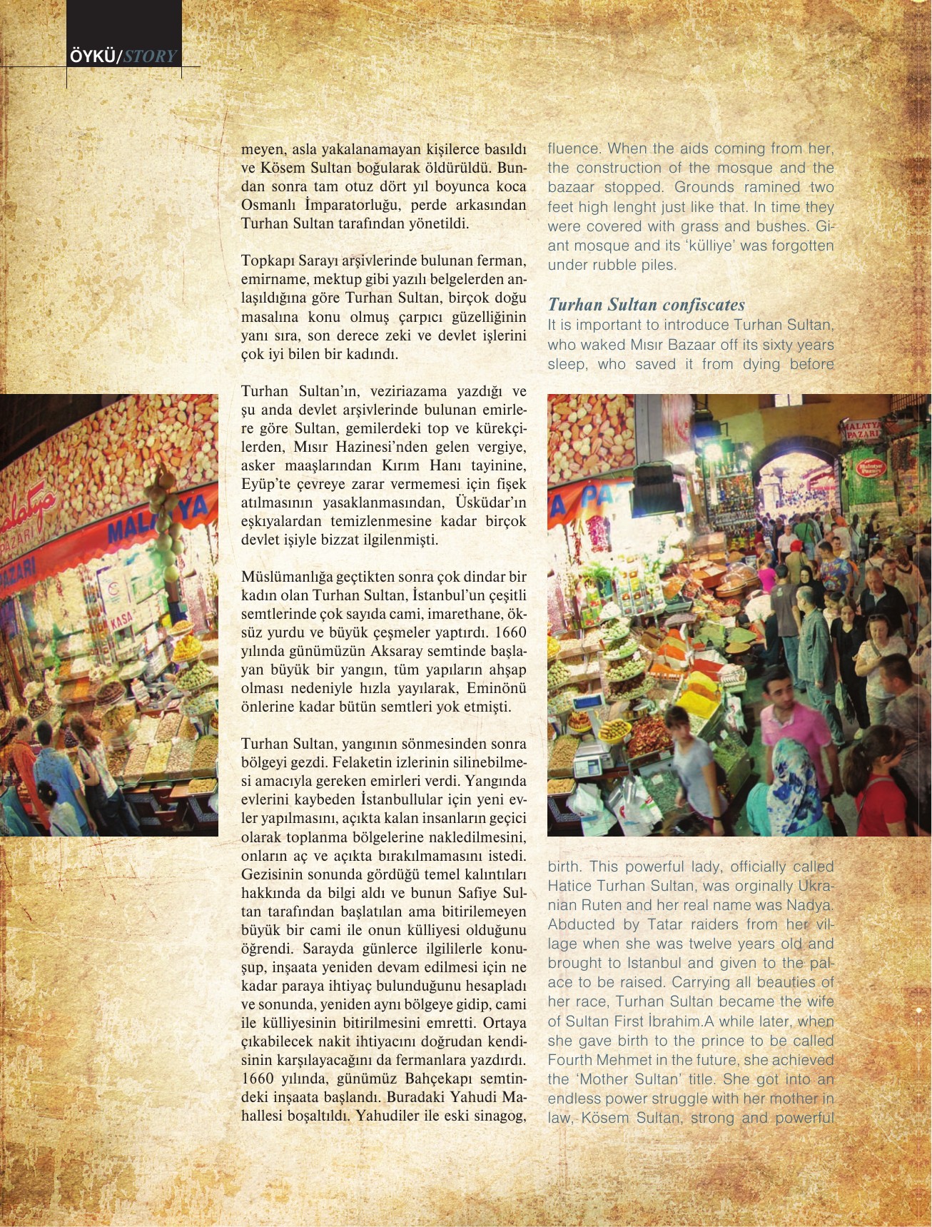 Mısır Çarşısı / Spice Bazaar publication page