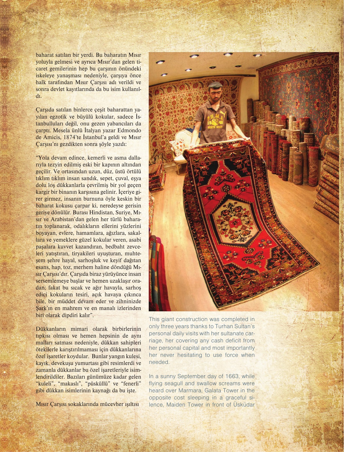 Mısır Çarşısı / Spice Bazaar publication page