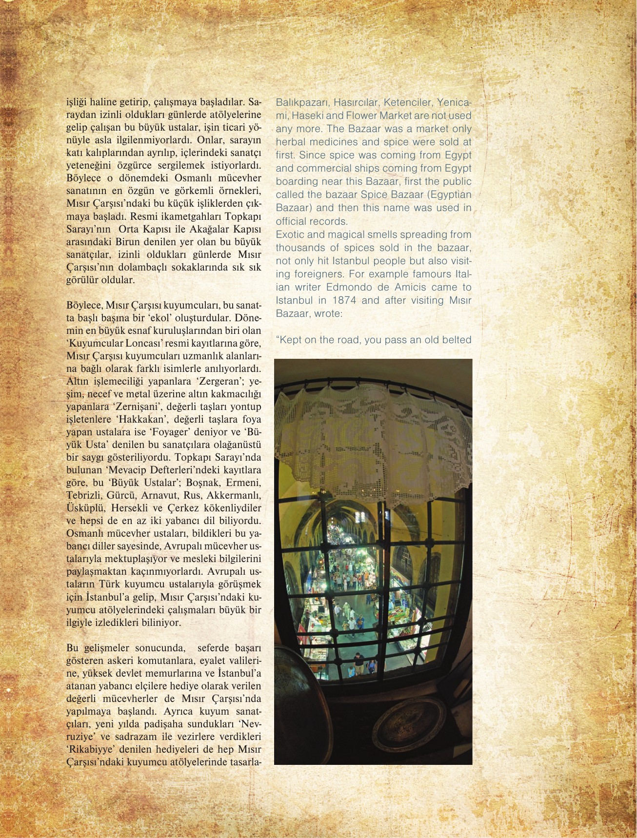 Mısır Çarşısı / Spice Bazaar publication page