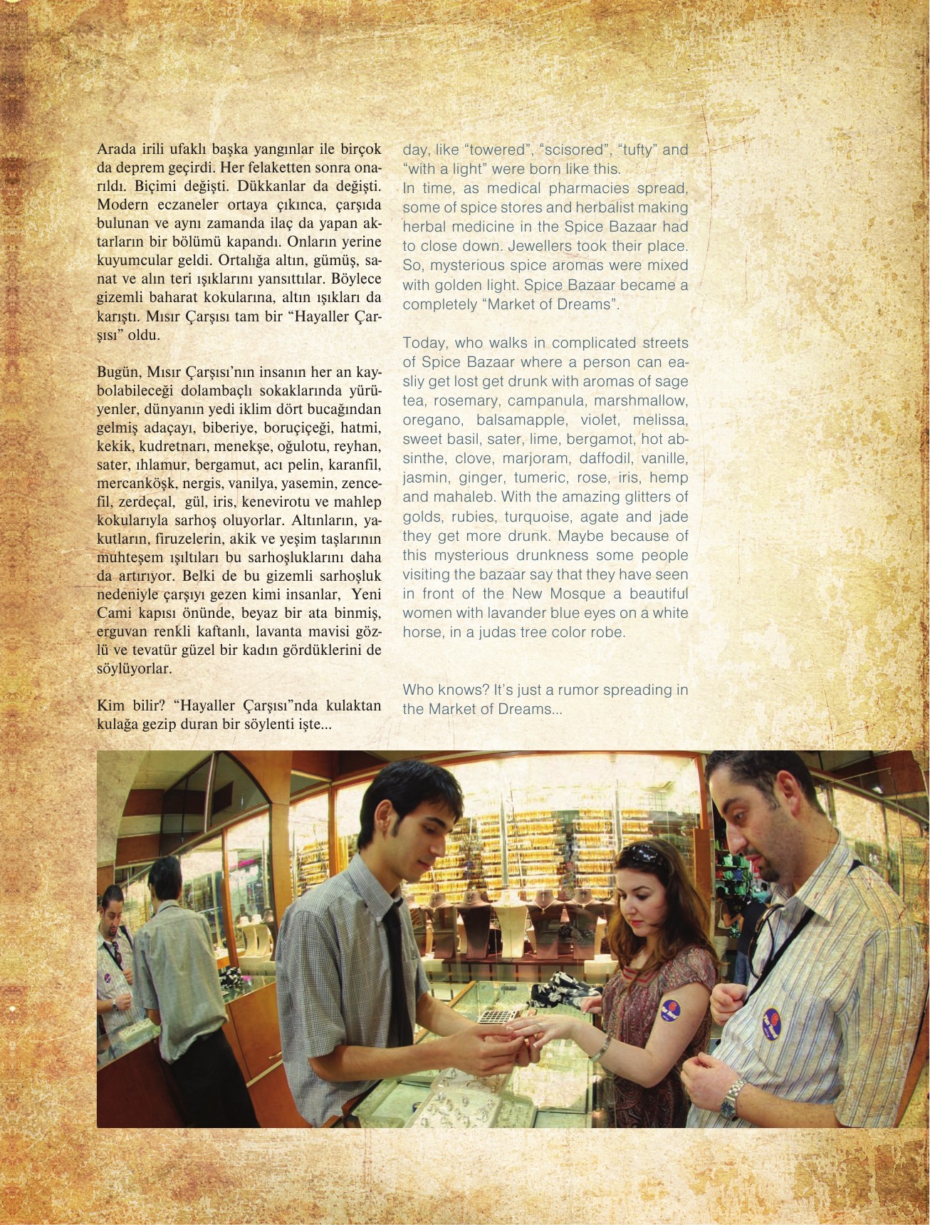 Mısır Çarşısı / Spice Bazaar publication page