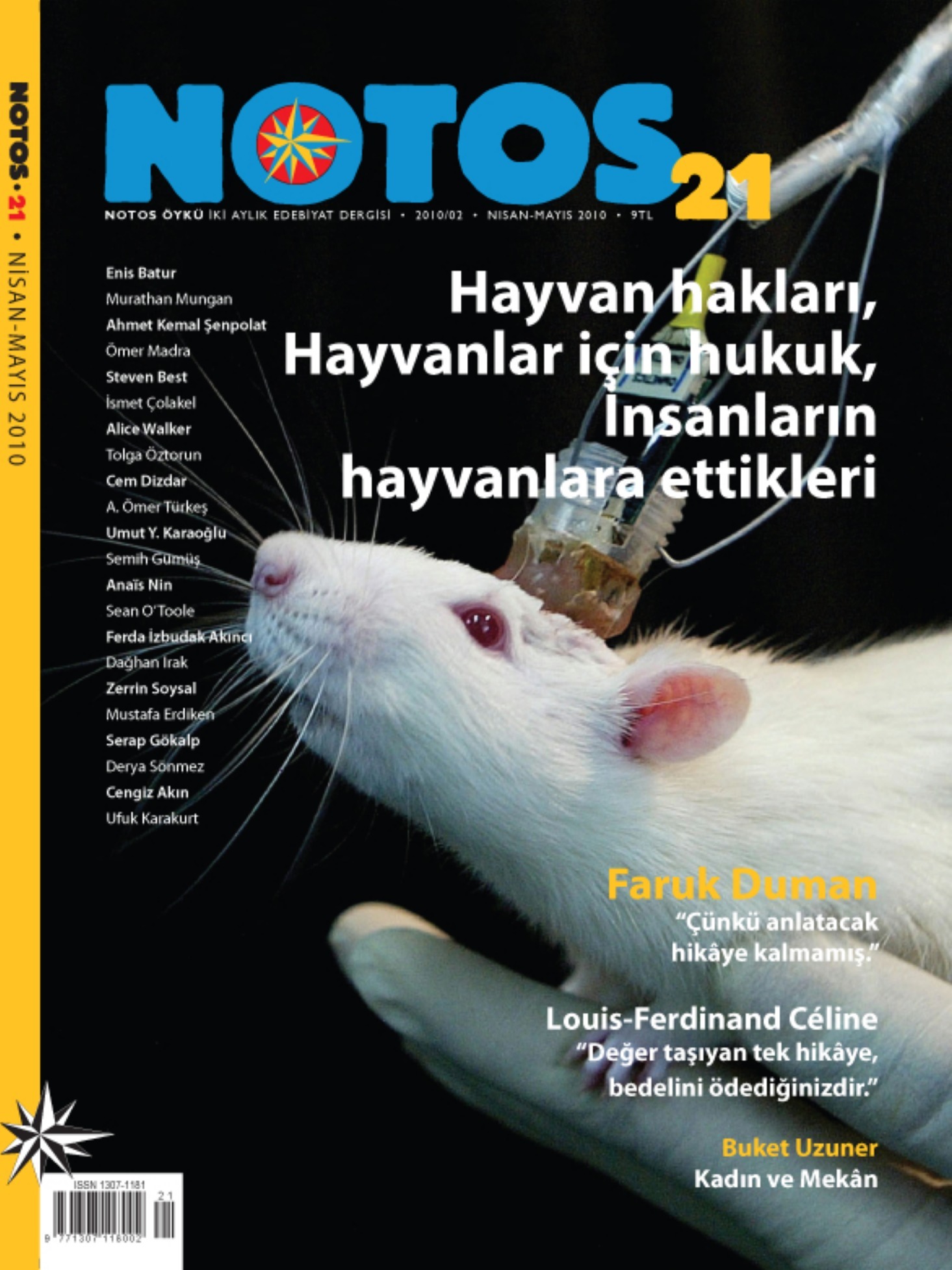 NOTOS Issue 21 cover