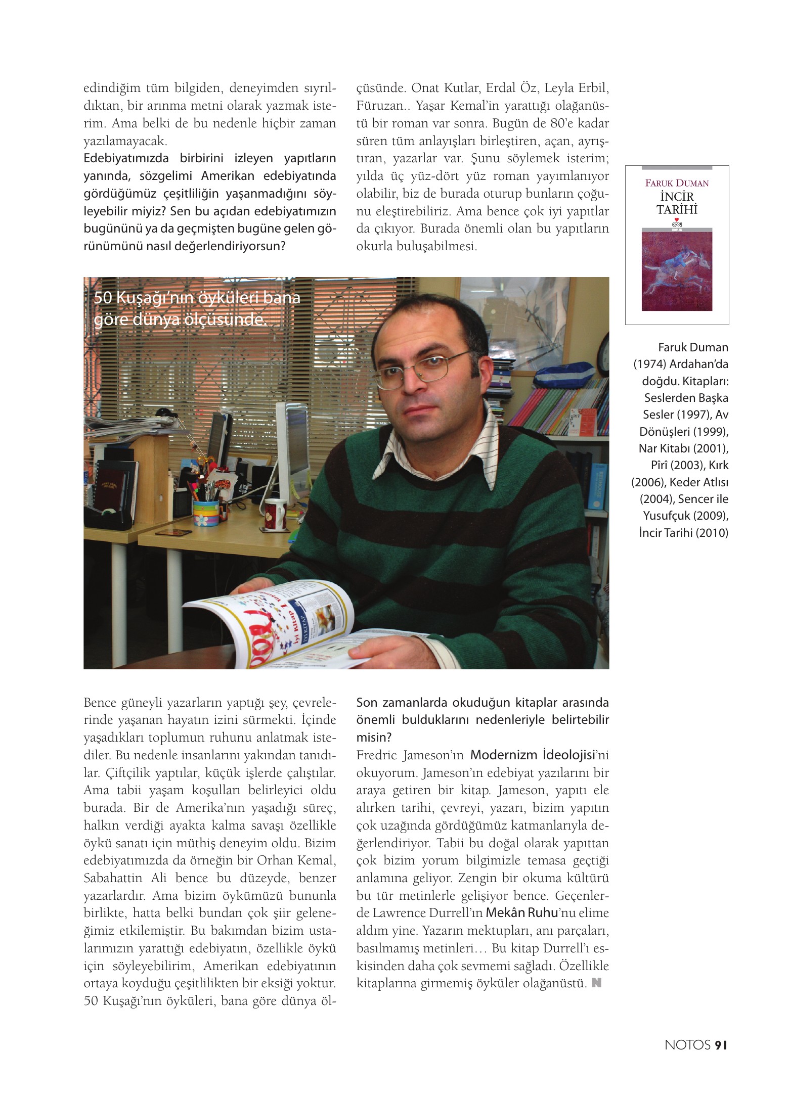 NOTOS Issue 21, publication page 4